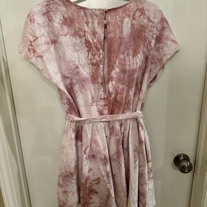 Lulus Pink Tie-Dye Romper